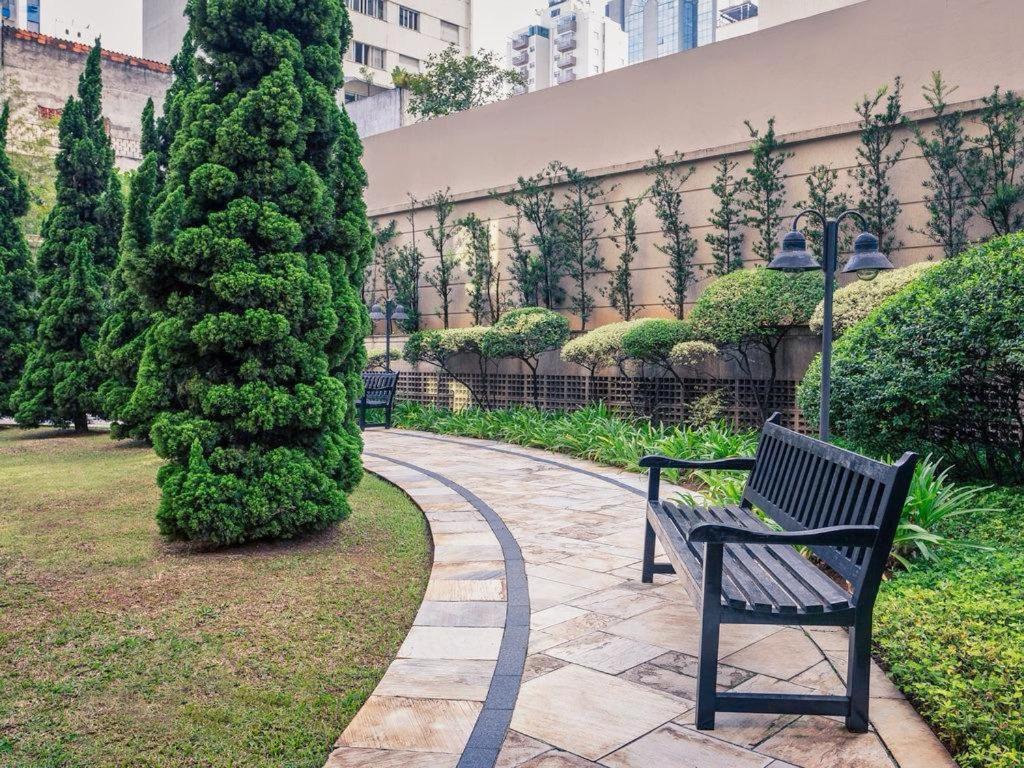 Pinheiros Luxuoso Flat Hotell São Paulo Exteriör bild